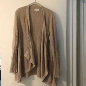 Rhythm camel knit cardigan